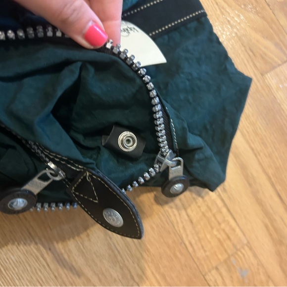 Kipling 19” Satchel Tote in Forest Green - Picture 5 of 8